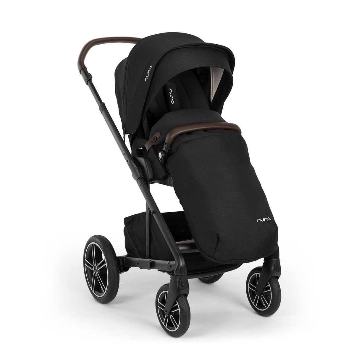Nuna MIXX Next Pushchair and Carrycot - Caviar