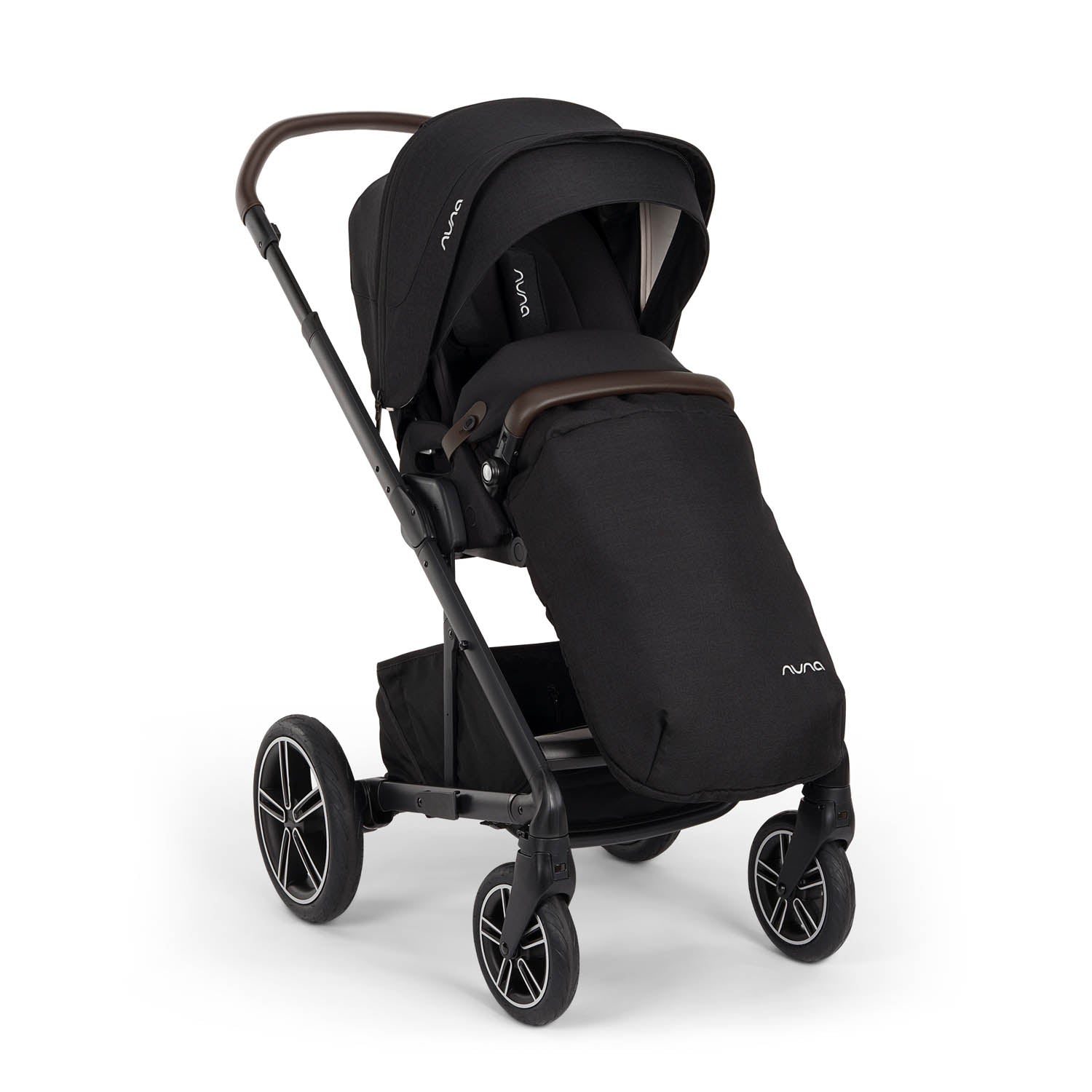 Nuna MIXX Next Pushchair and Carrycot - Caviar