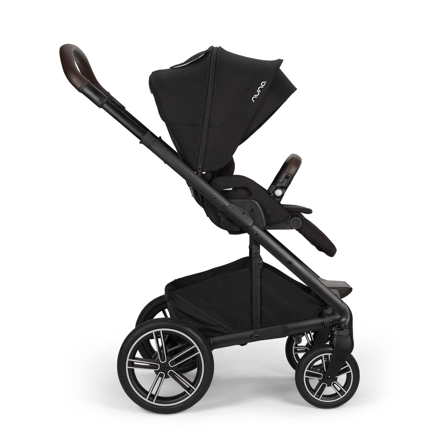 Nuna MIXX Next Pushchair and Carrycot - Caviar