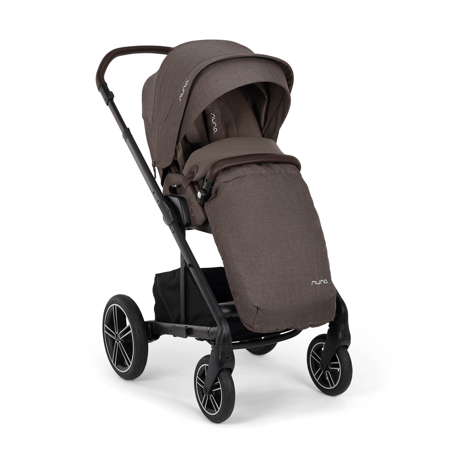 Nuna MIXX Next with ARRA Flex & Base Curv Travel System Bundle - Chestnut