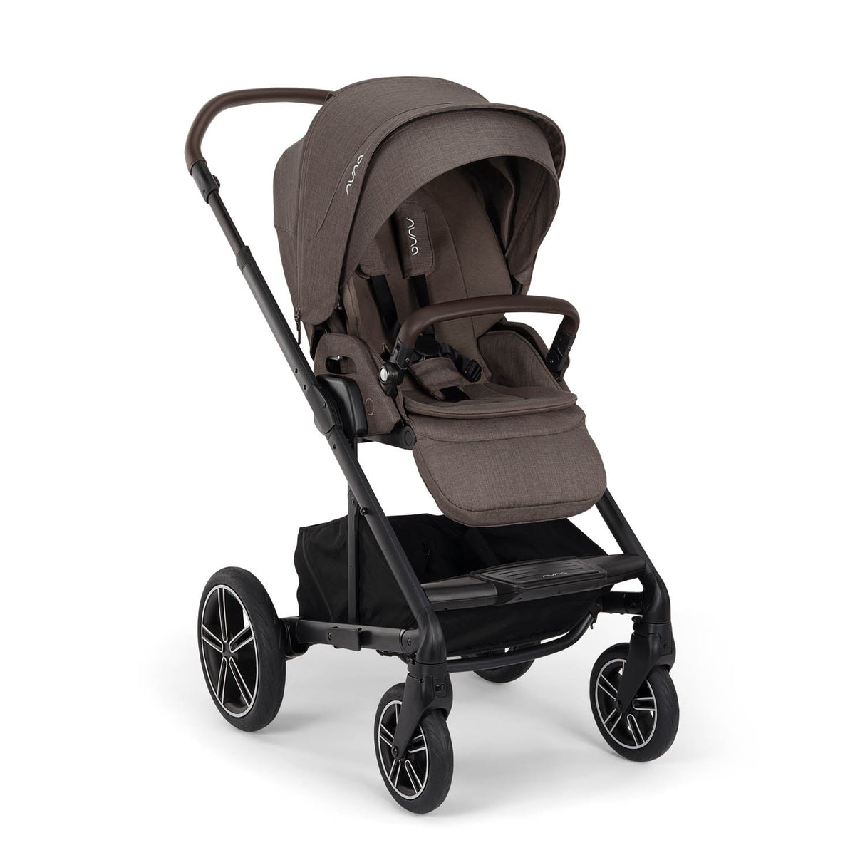 Nuna MIXX Next with ARRA Flex & Base Curv Travel System Bundle - Chestnut