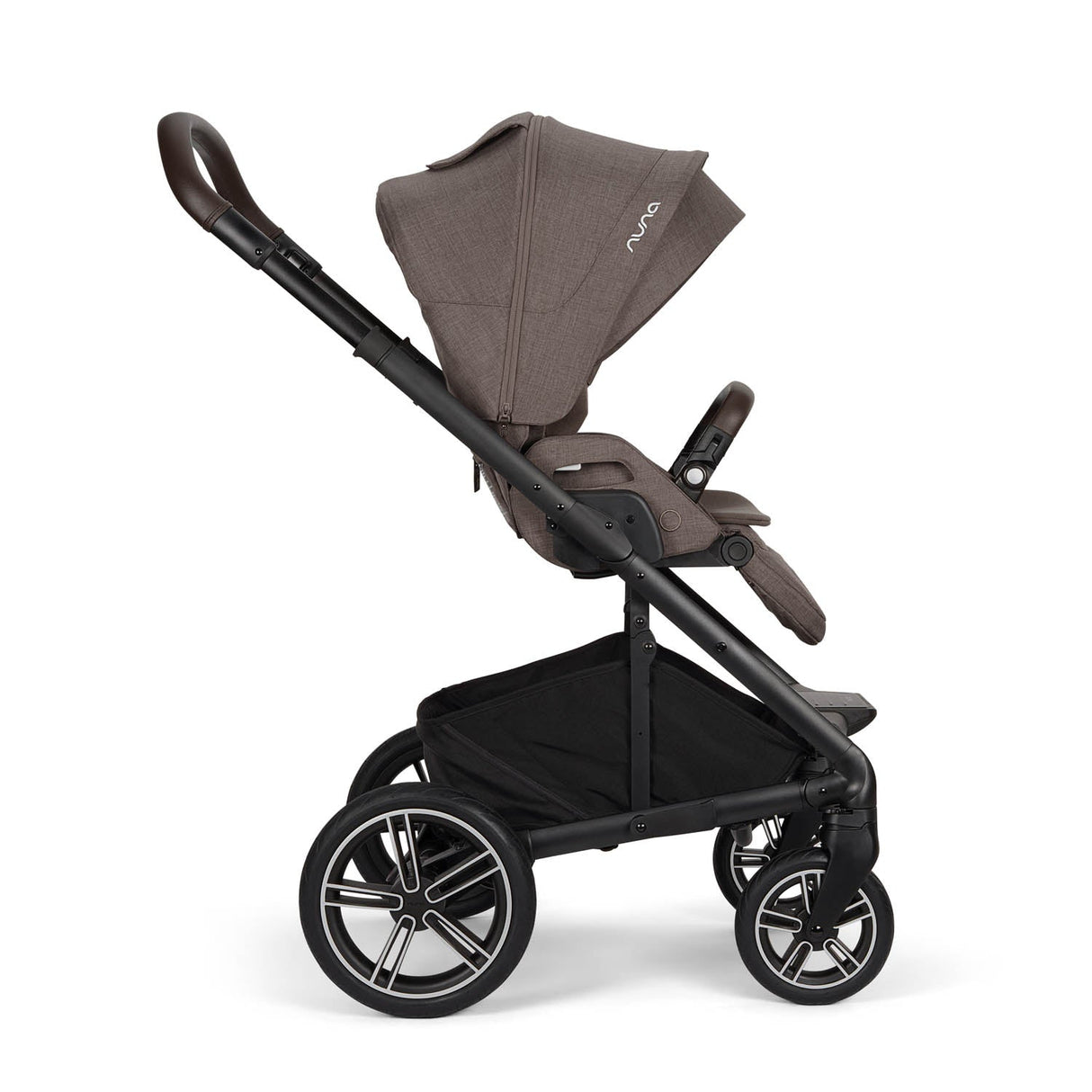 Nuna MIXX Next with ARRA Flex & Base Curv Travel System Bundle - Chestnut
