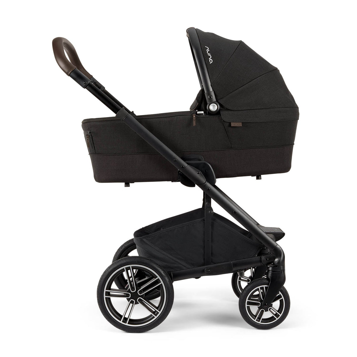 Nuna MIXX Next Pushchair and Carrycot - Caviar
