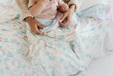 Copper Pearl 3 Layer Jumbo Stretchy Quilt Whimsy