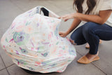 Copper Pearl Nursing & Car Seat Cover Bloom