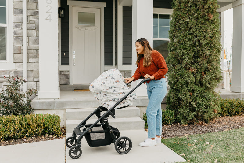 Copper Pearl Nursing & Car Seat Cover Jo