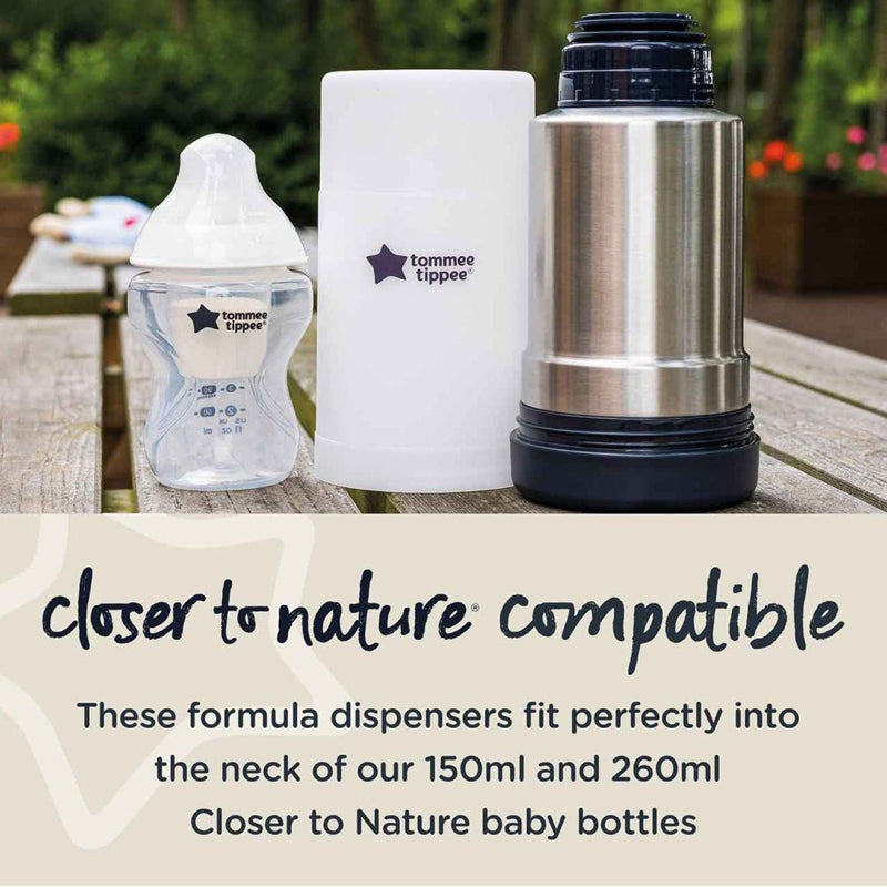 Tommee Tippee Closer to Nature Milk Powder Dispensers 6Pk