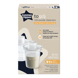 Tommee Tippee Closer to Nature Milk Powder Dispensers 6Pk