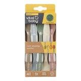 Vital Baby Nourish Start Weaning Spoons 5Pk