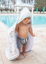 Copper Pearl Premium Knit Hooded Towel Rex