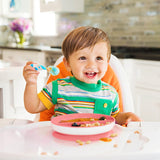 Munchkin Suction Plate Pink 2Pk