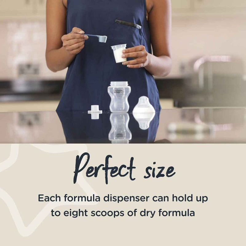 Tommee Tippee Closer to Nature Milk Powder Dispensers 6Pk