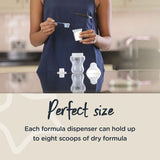 Tommee Tippee Closer to Nature Milk Powder Dispensers 6Pk
