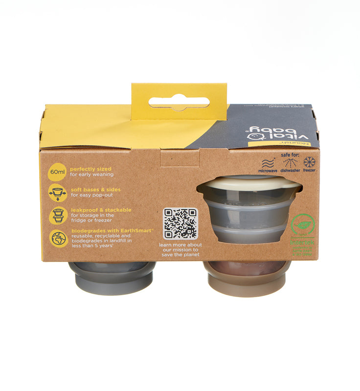 Vital Baby Nourish Store & Wean™ Pots 60ml 6Pk