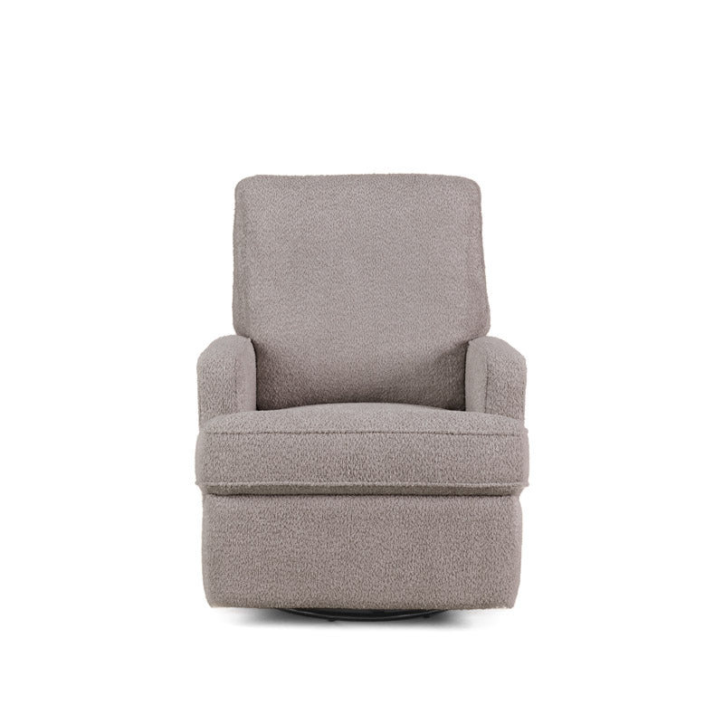 Obaby Madison Glider Recliner Chair – Chenille Mushroom