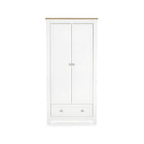 CuddleCo Burford Dresser Wardrobe - White & Oak