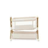 Obaby Cloud Bedside Crib - Oatmeal