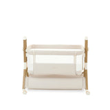 Obaby Cloud Bedside Crib - Oatmeal
