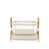Obaby Cloud Bedside Crib - Oatmeal
