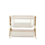 Obaby Cloud Bedside Crib - Oatmeal
