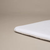 Obaby Bedside Crib Muslin Fitted Sheet - White