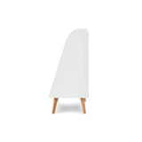 Obaby Maya Bookcase/Toy Storage - White With Natural