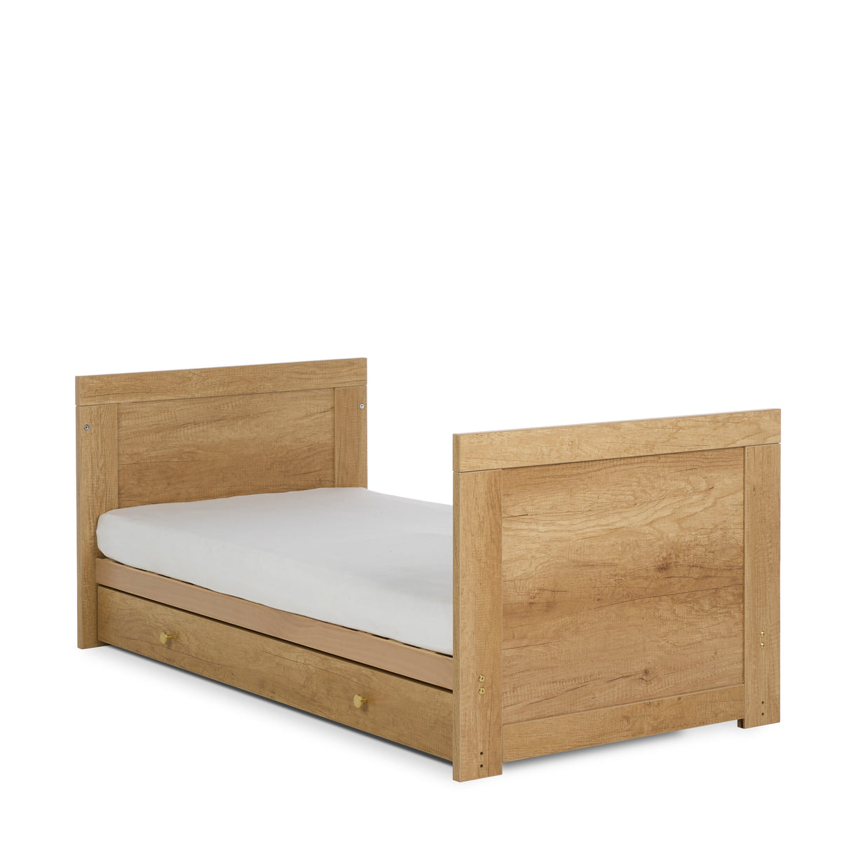 Obaby Nika 2 Piece Nursery Room Set - Oak & White