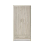 Obaby Nika Double Wardrobe - Grey Wash