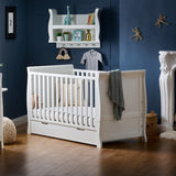 Obaby Stamford Classic Sleigh 2 Piece Room Set - White