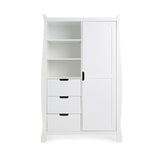 Obaby Stamford Classic Sleigh 3 Piece Room Set - White