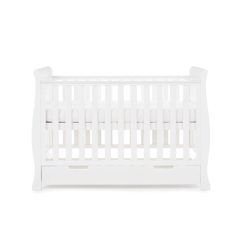 Obaby Stamford Mini Sleigh 2 Piece Room Set - White