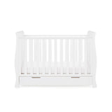 Obaby Stamford Mini Sleigh Cot Bed - White