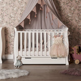 Obaby Stamford Mini Sleigh 3 Piece Room Set - White
