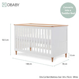 Obaby Orla 2 Piece Room Set - White with Oak