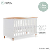 Obaby Orla 2 Piece Room Set - White with Oak