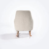 Tutti Bambini Oscar Luxe Rocking Chair & Footstool - Teddy Sage