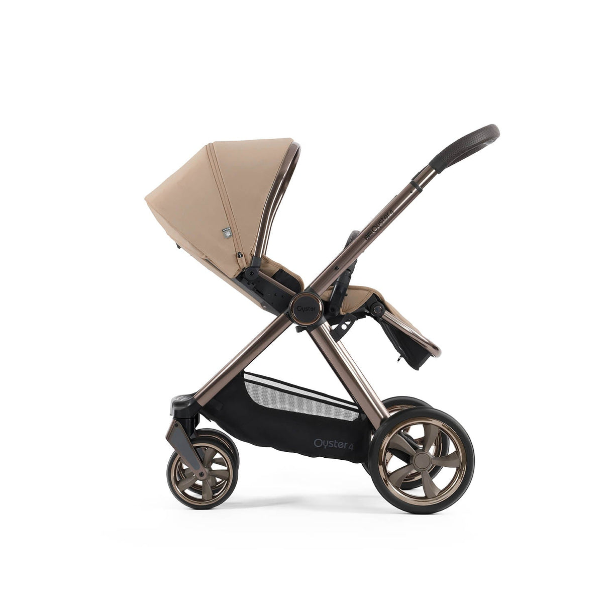 BabyStyle Oyster 4 Luxury 360 Car Seat & Nursery Essentials Bundle - Fawn