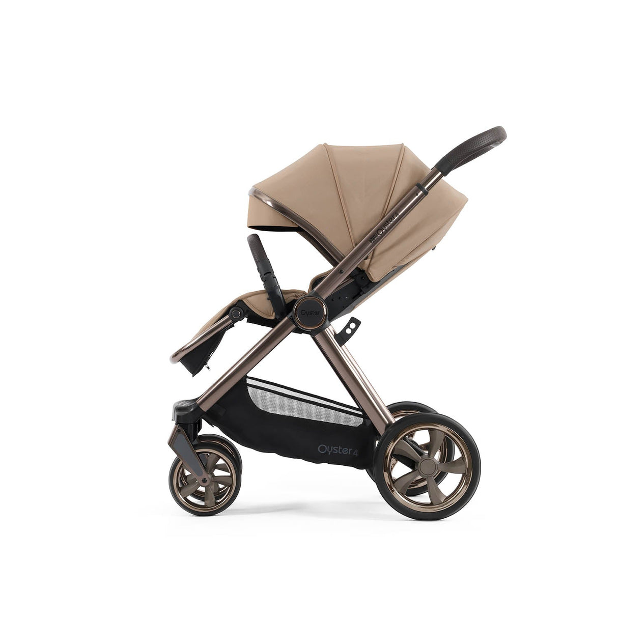 BabyStyle Oyster 4 Luxury 360 Car Seat & Nursery Essentials Bundle - Fawn