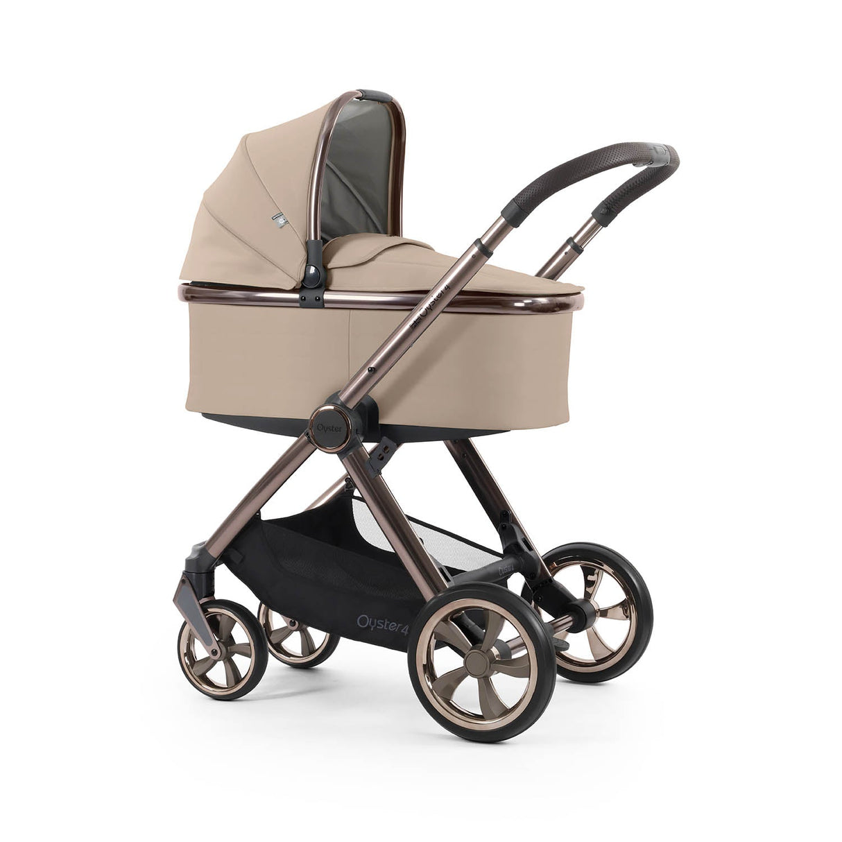 BabyStyle Oyster 4 Luxury 360 Car Seat & Nursery Essentials Bundle - Fawn