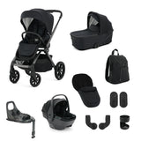 Oyster Vee Luxury Capsule 360 Travel System Bundle - Liquorice