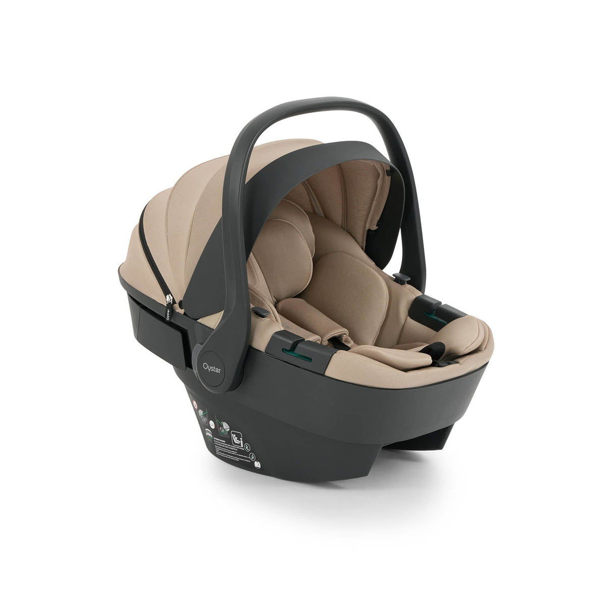 BabyStyle Oyster 4 Luxury 360 Car Seat & Nursery Essentials Bundle - Fawn