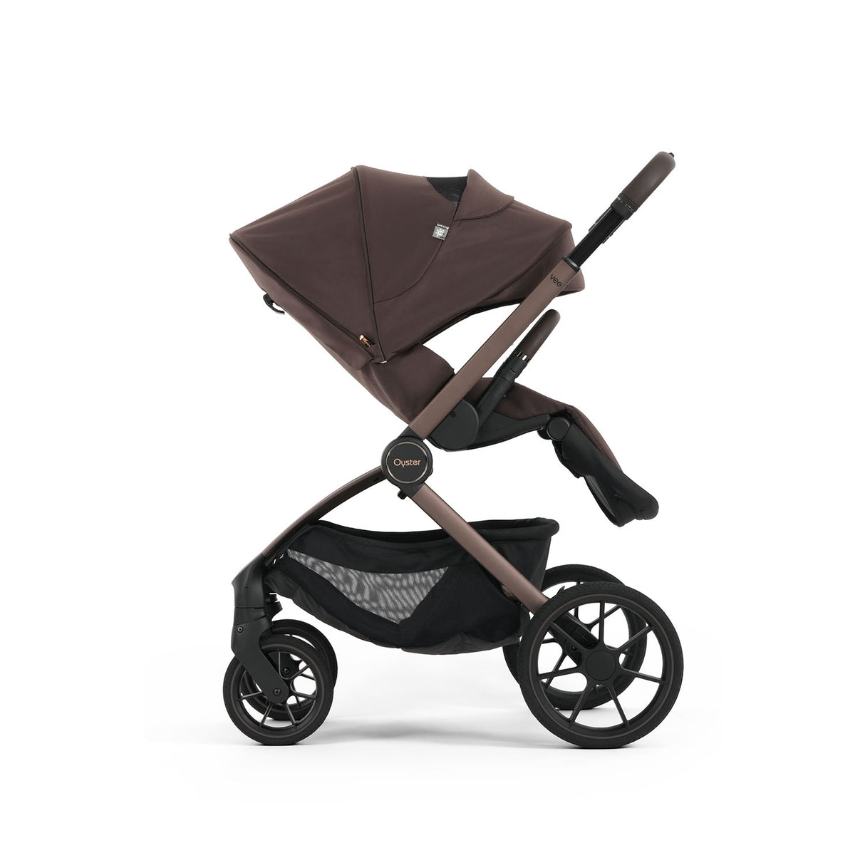 Oyster Vee Pushchair & Accessory Bundle - Chocolate