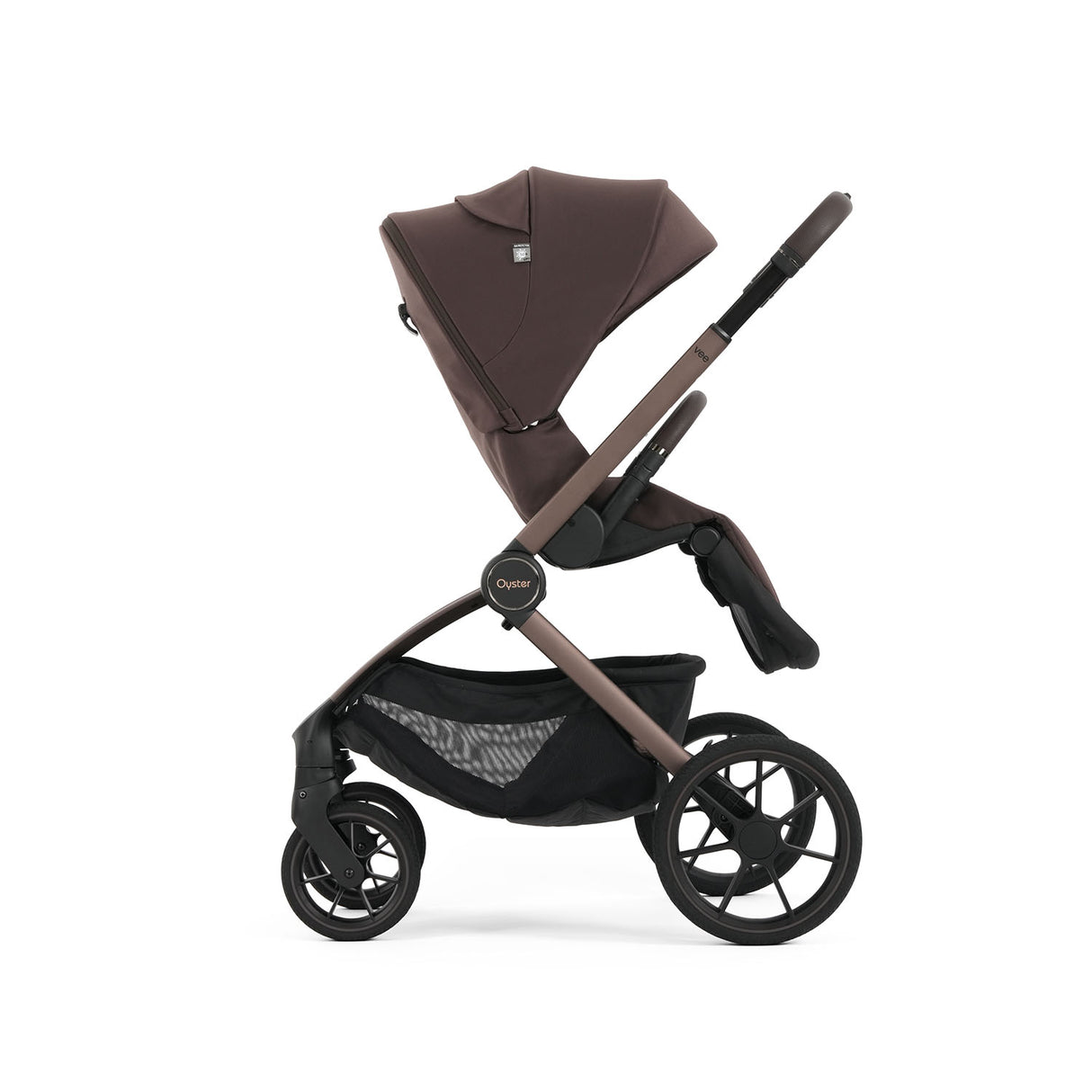 Oyster Vee Pushchair & Accessory Bundle - Chocolate