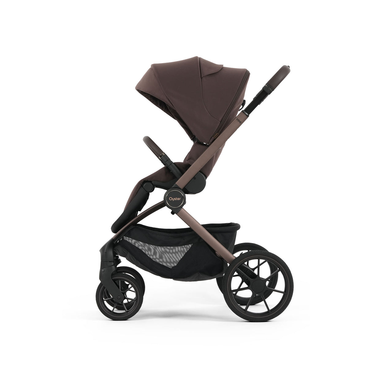 Oyster Vee Pushchair & Accessory Bundle - Chocolate