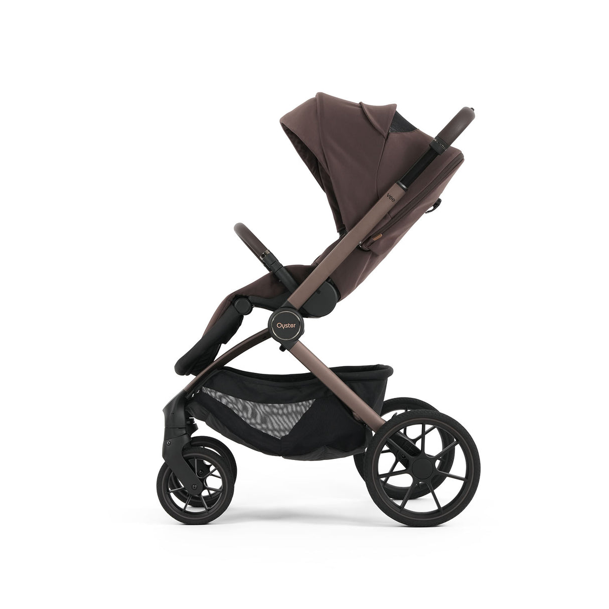 Oyster Vee Pushchair & Accessory Bundle - Chocolate
