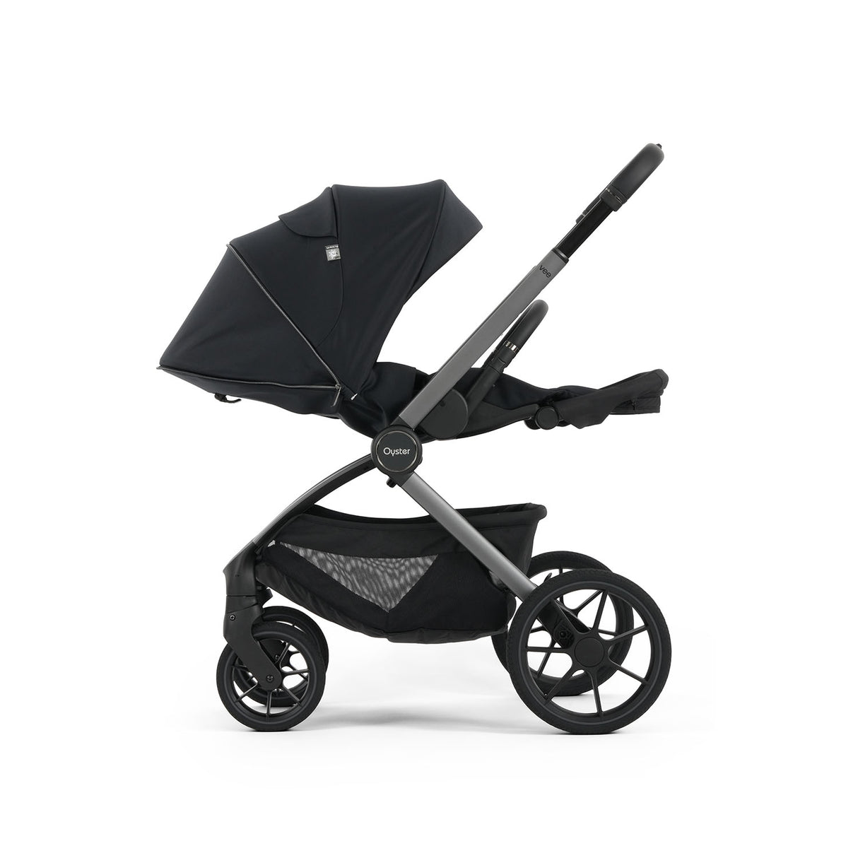 Oyster Vee Pushchair & Accessory Bundle - Liquorice