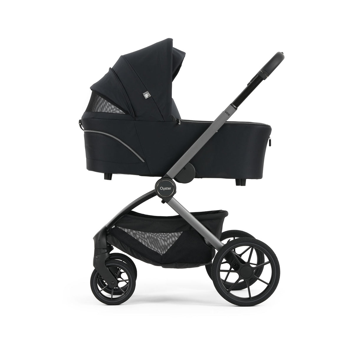 Oyster Vee Pushchair & Accessory Bundle - Liquorice