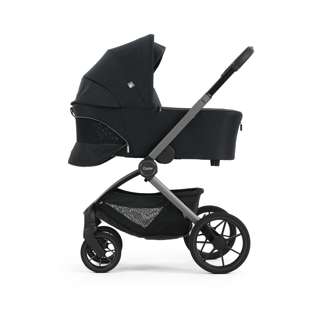Oyster Vee Pushchair & Accessory Bundle - Liquorice