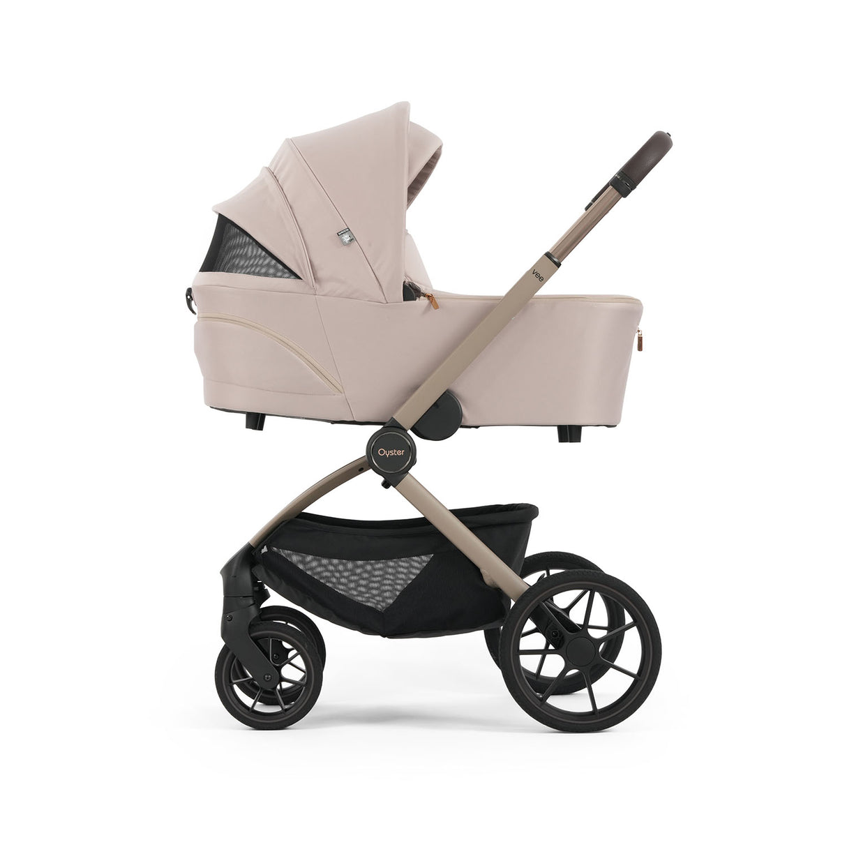 Oyster Vee Luxury Capsule 360 Travel System Bundle - Vanilla