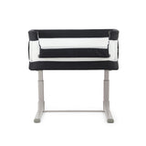 BabyStyle Oyster Home Wiggle Dropside Co-Sleeper Crib - Carbonite